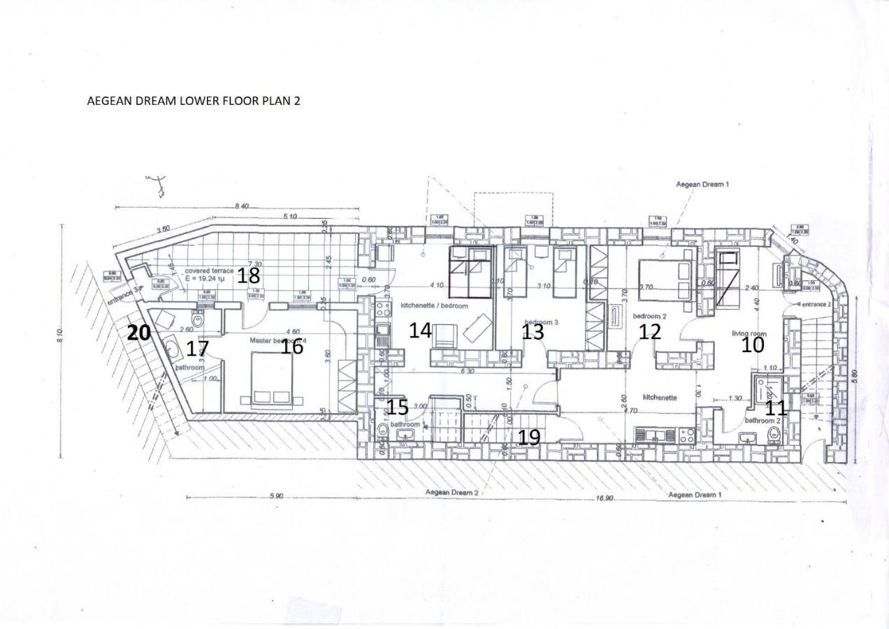 Aegean Dream 1 And Aegean Dream 2 Apartment Агия Марина Екстериор снимка